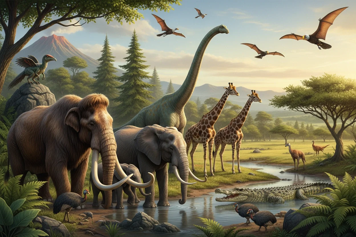 Explore Prehistoric Animals and Their Modern Counterparts