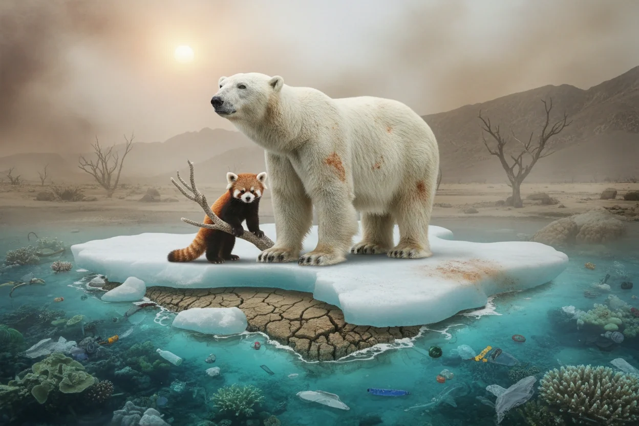 Climate Change's Impact on Endangered Animals Worldwide