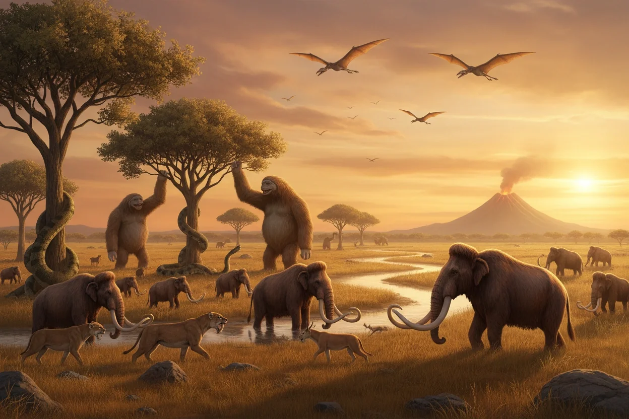 Professional image illustrating Top 10 Most Fascinating Extinct Animals You Should Know About
