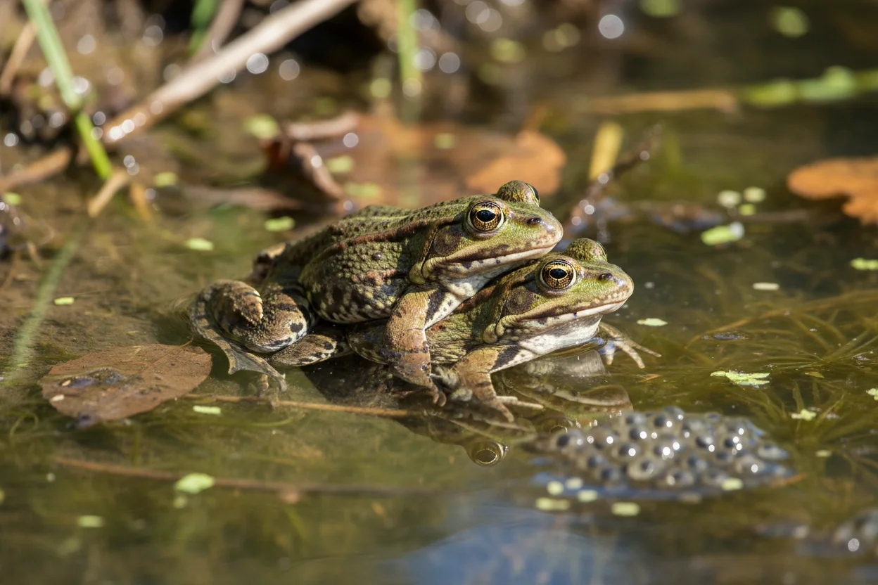 Professional image illustrating The Intricacies of Amphibian Mating Rituals