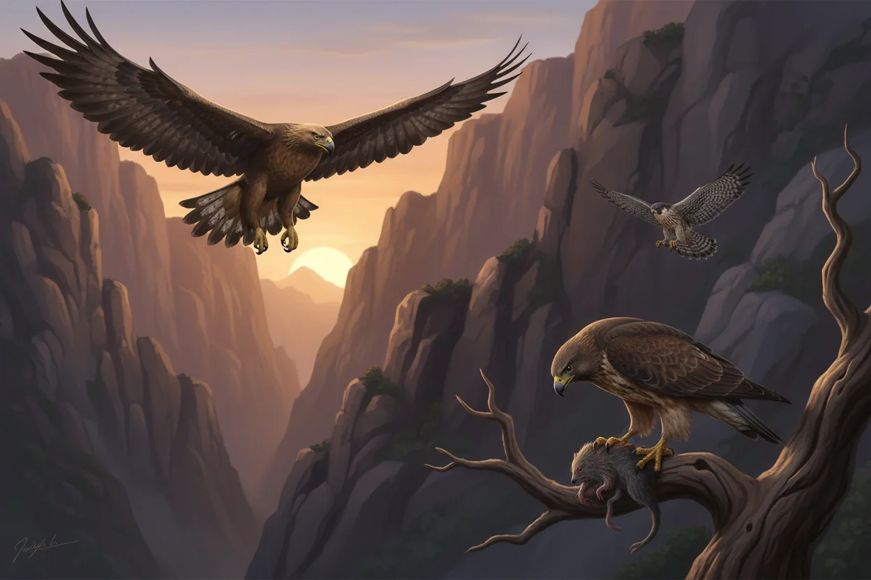 Professional image illustrating Understanding Birds of Prey: A Detailed Overview