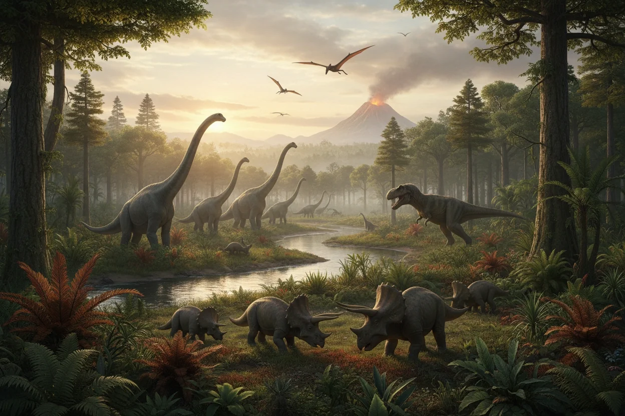 Professional image illustrating The Lessons of Prehistoric Ecosystems