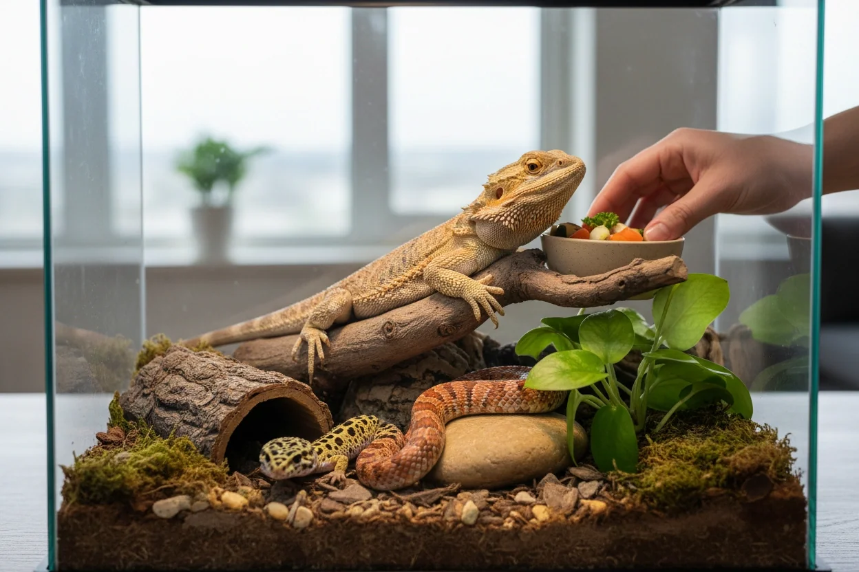 Professional image illustrating Understanding Reptiles as Pets