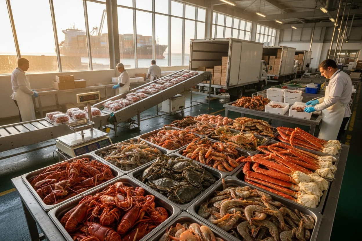 Professional image illustrating The Importance of Crustaceans in Today's Economy