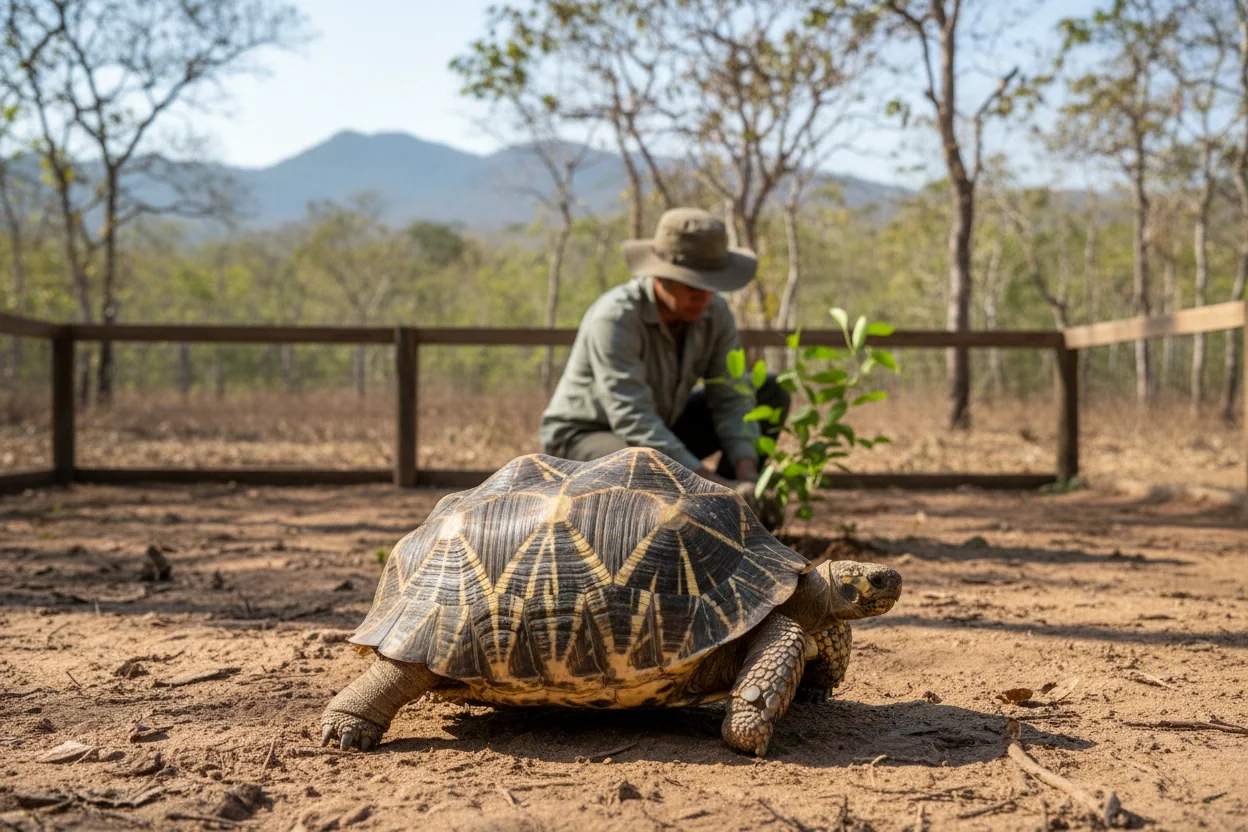 Professional image illustrating Top 10 Endangered Reptile Species and Their Conservation