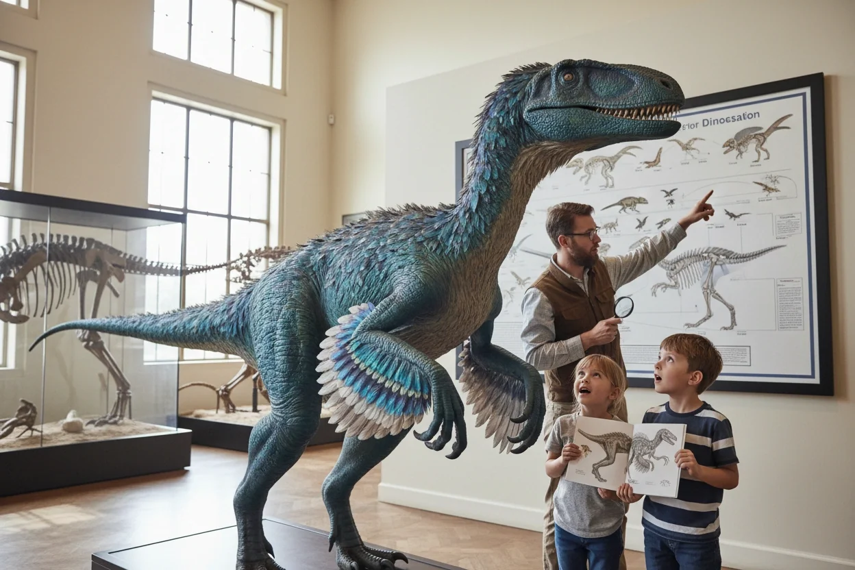 Professional image illustrating Common Misconceptions About Prehistoric Animals