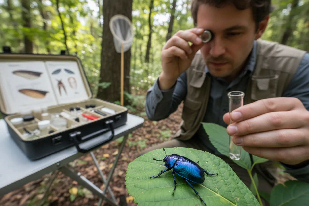 Professional image illustrating Tips for Insect Species Identification