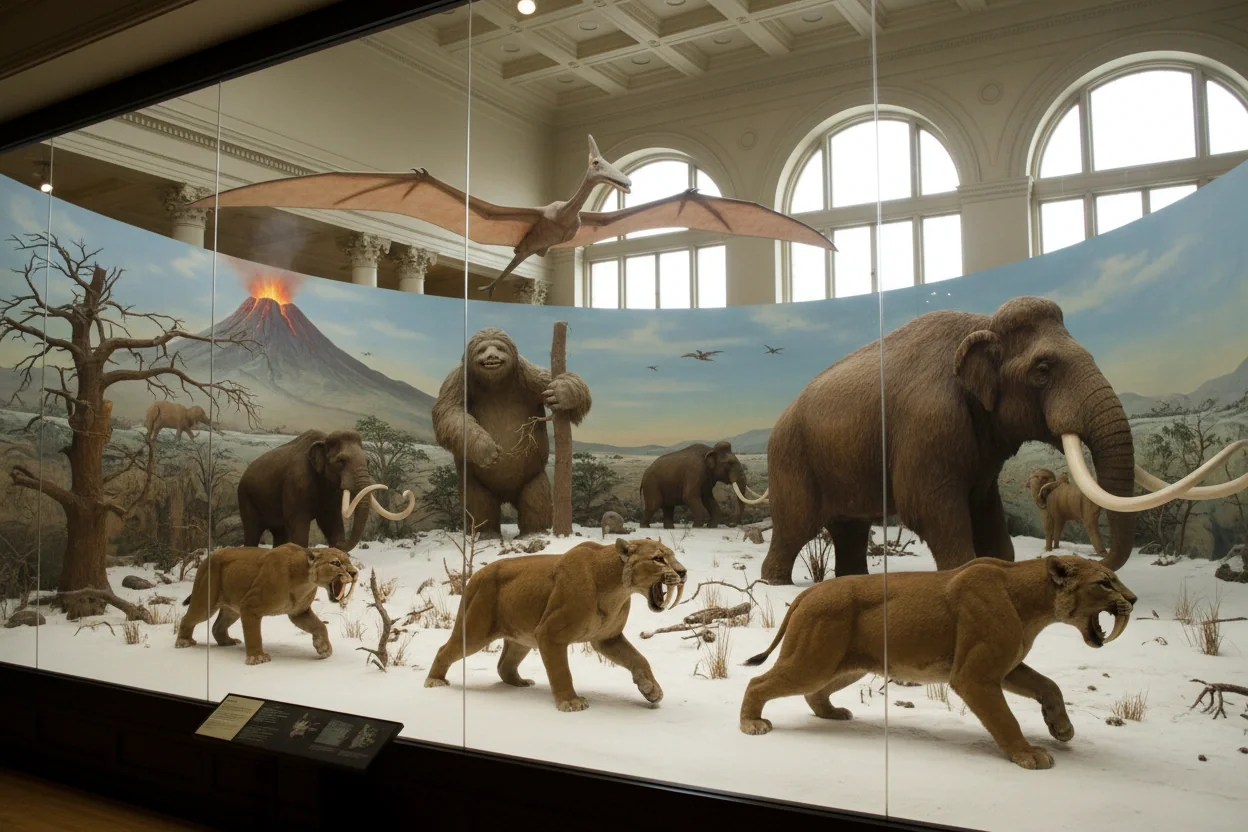 Professional image illustrating Top 10 Most Fascinating Extinct Animals You Should Know About