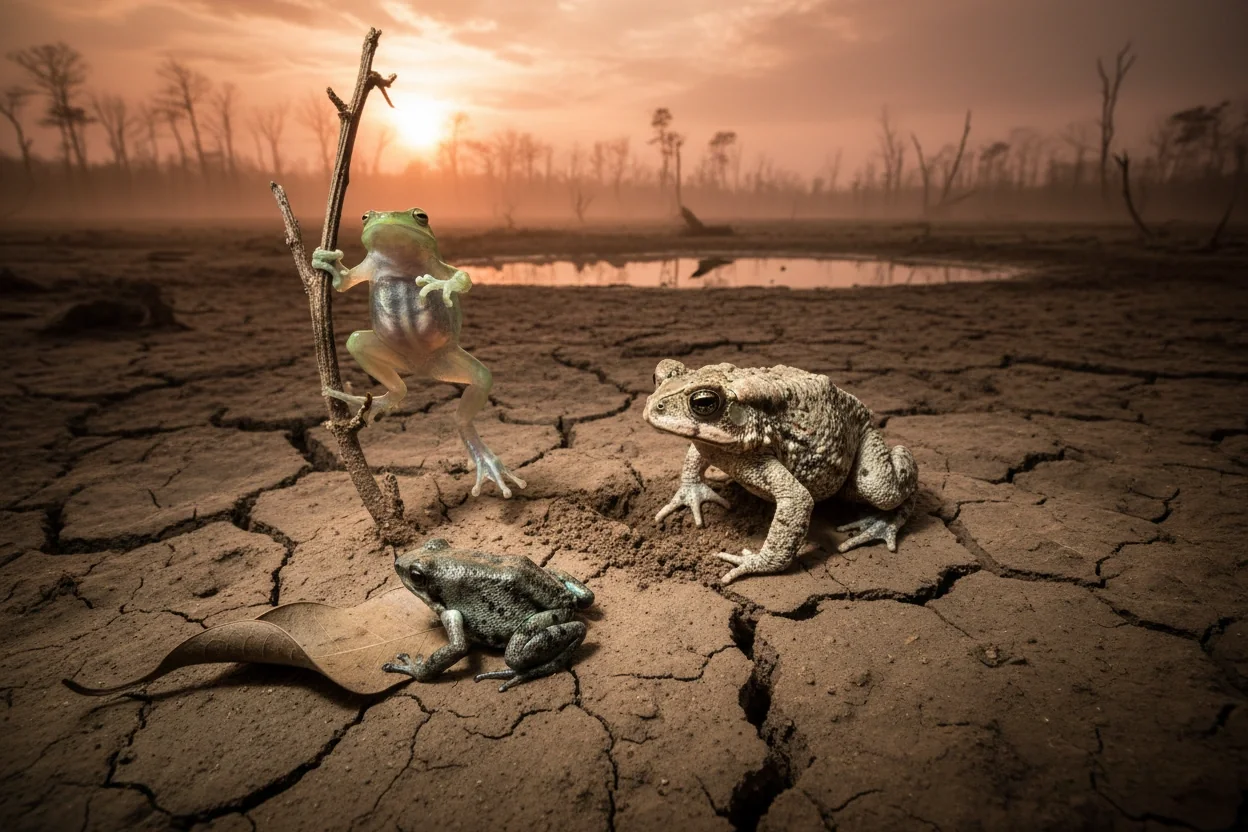 Impact of Climate Change on Global Amphibians