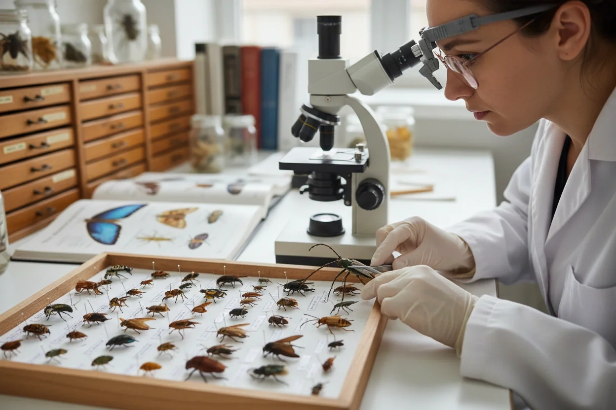 Professional image illustrating The Importance of Insect Species Identification