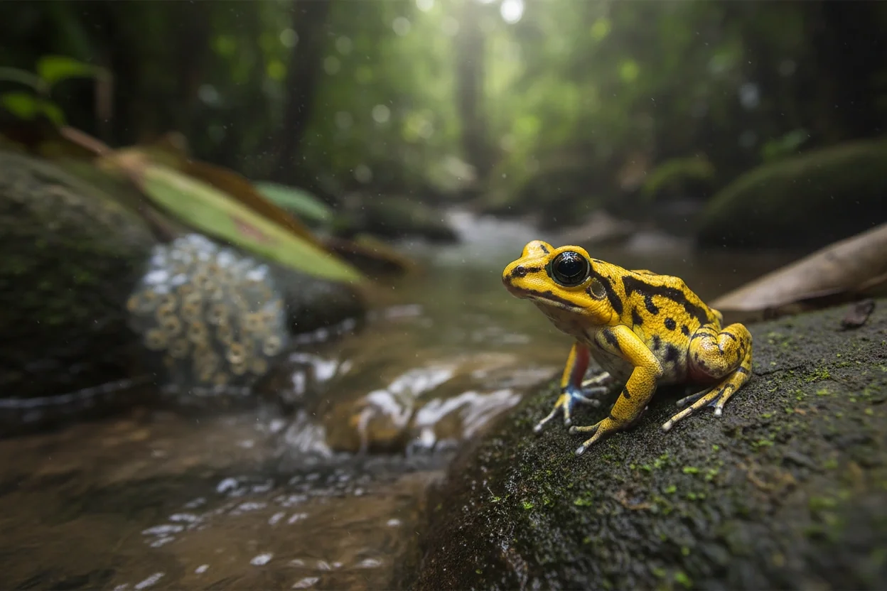 Professional image illustrating Endangered Amphibian Species