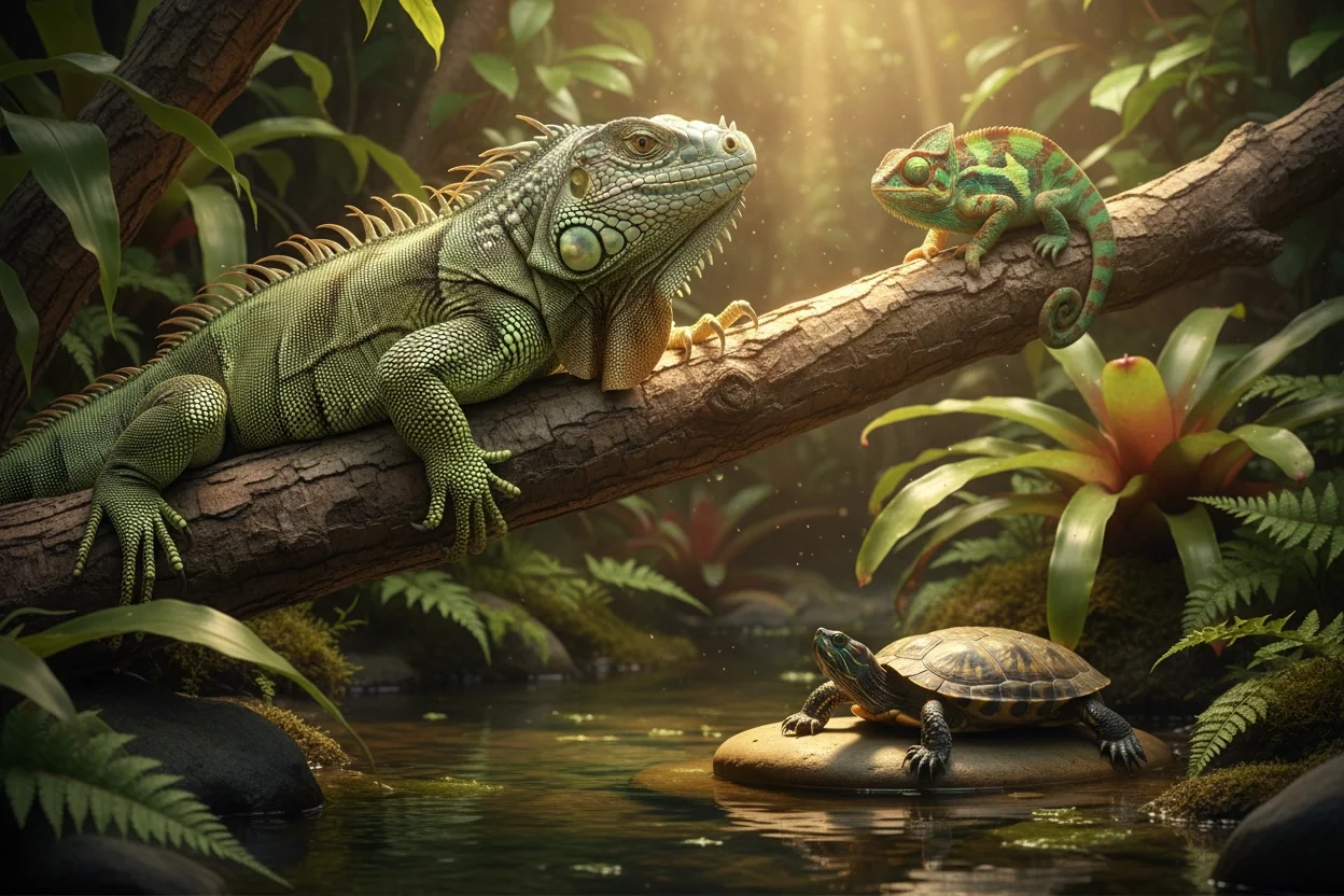 Professional image illustrating Understanding the Needs of Reptiles