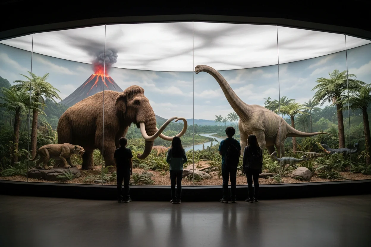 Professional image illustrating Top 10 Most Fascinating Extinct Animals You Should Know About