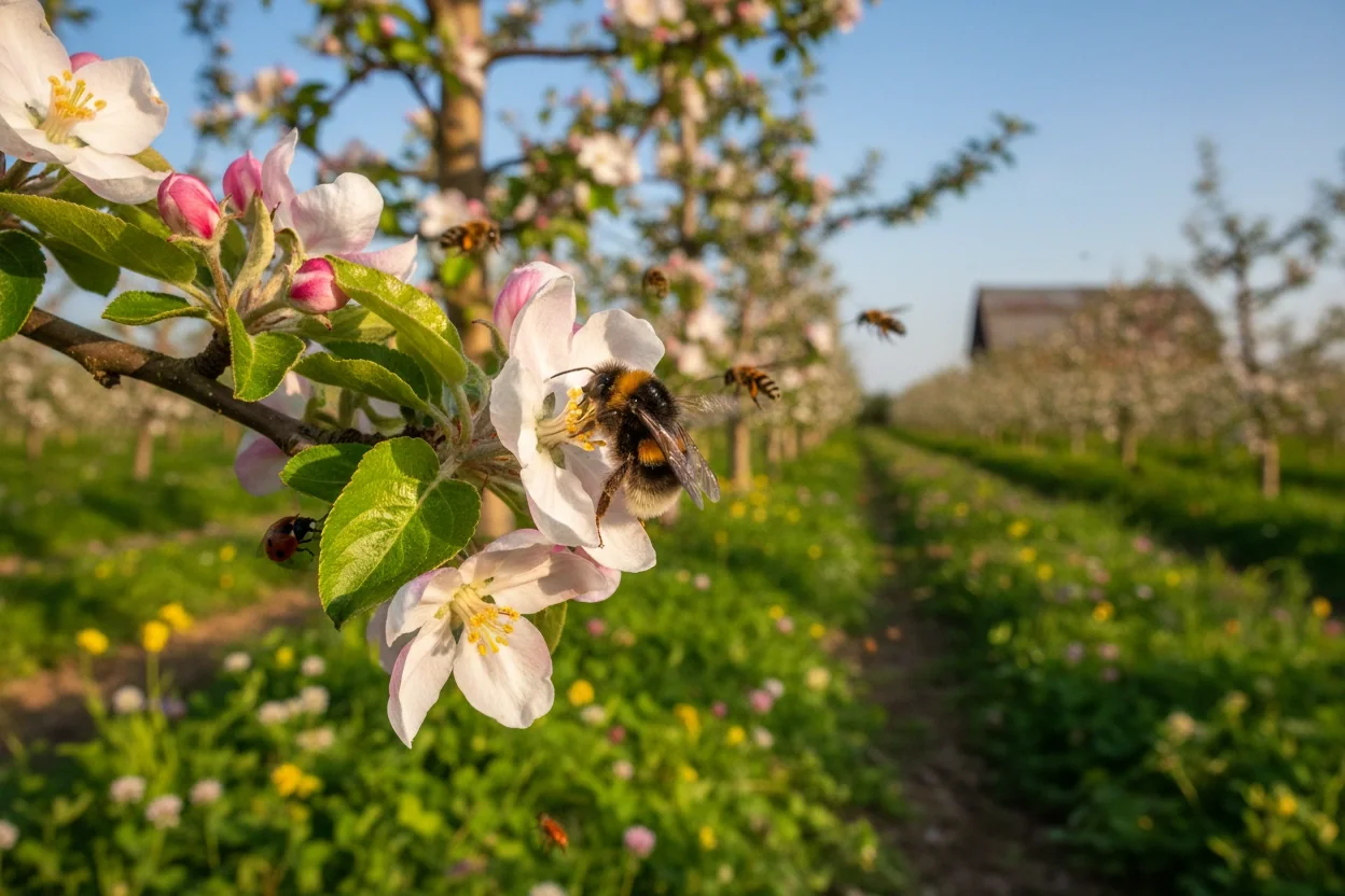 Professional image illustrating The Importance of Insects in Agriculture
