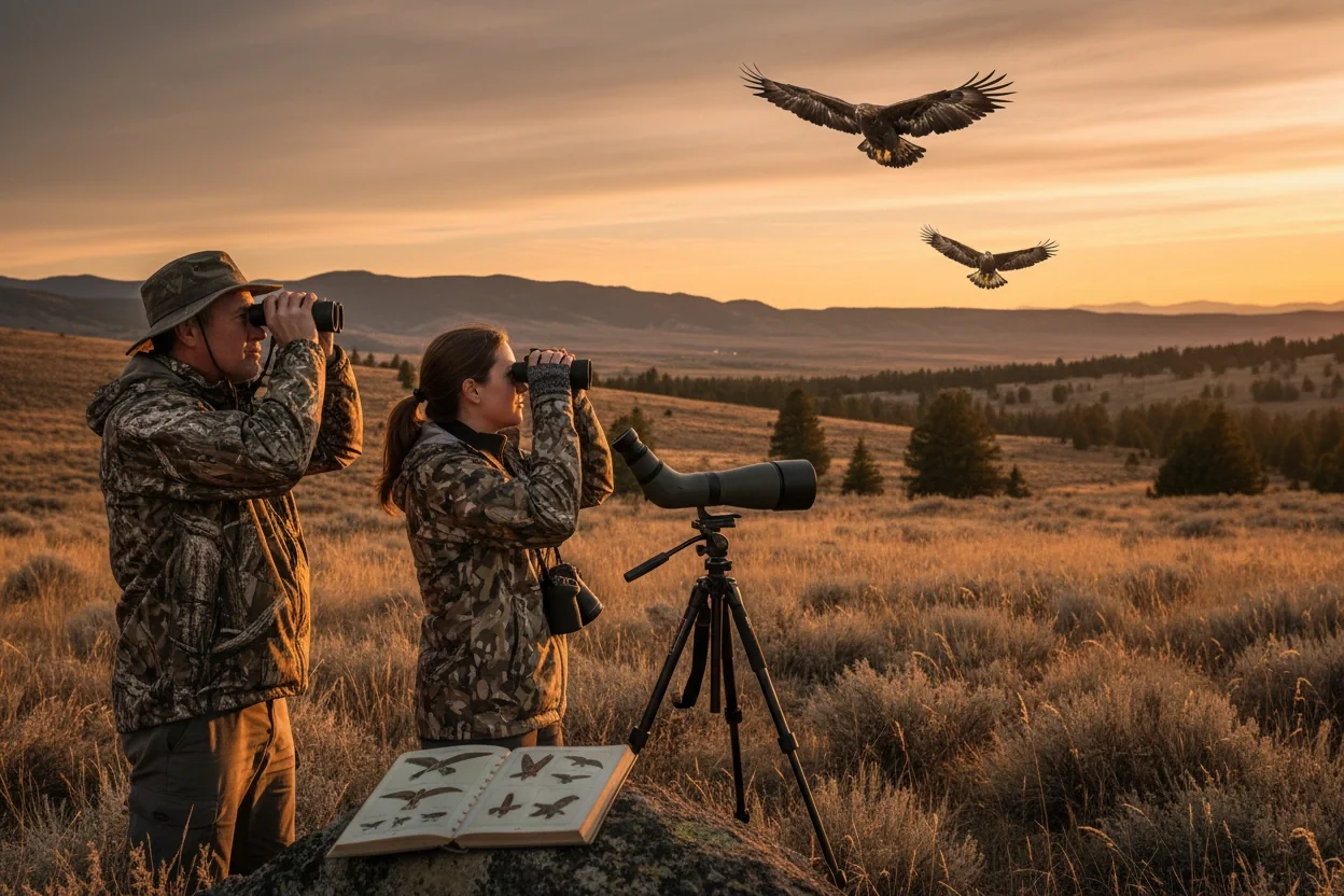 Professional image illustrating Enhancing the Birdwatching Experience