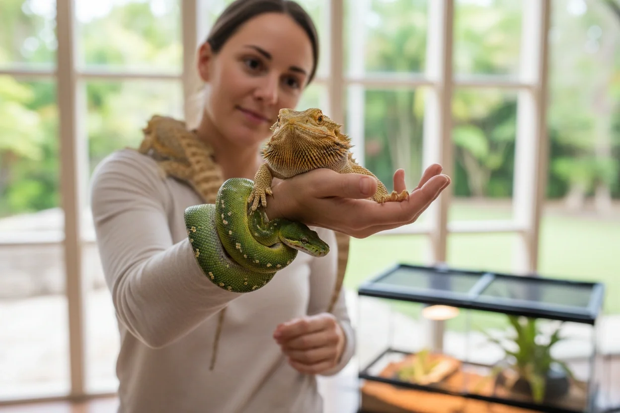 Professional image illustrating Understanding Reptiles as Pets
