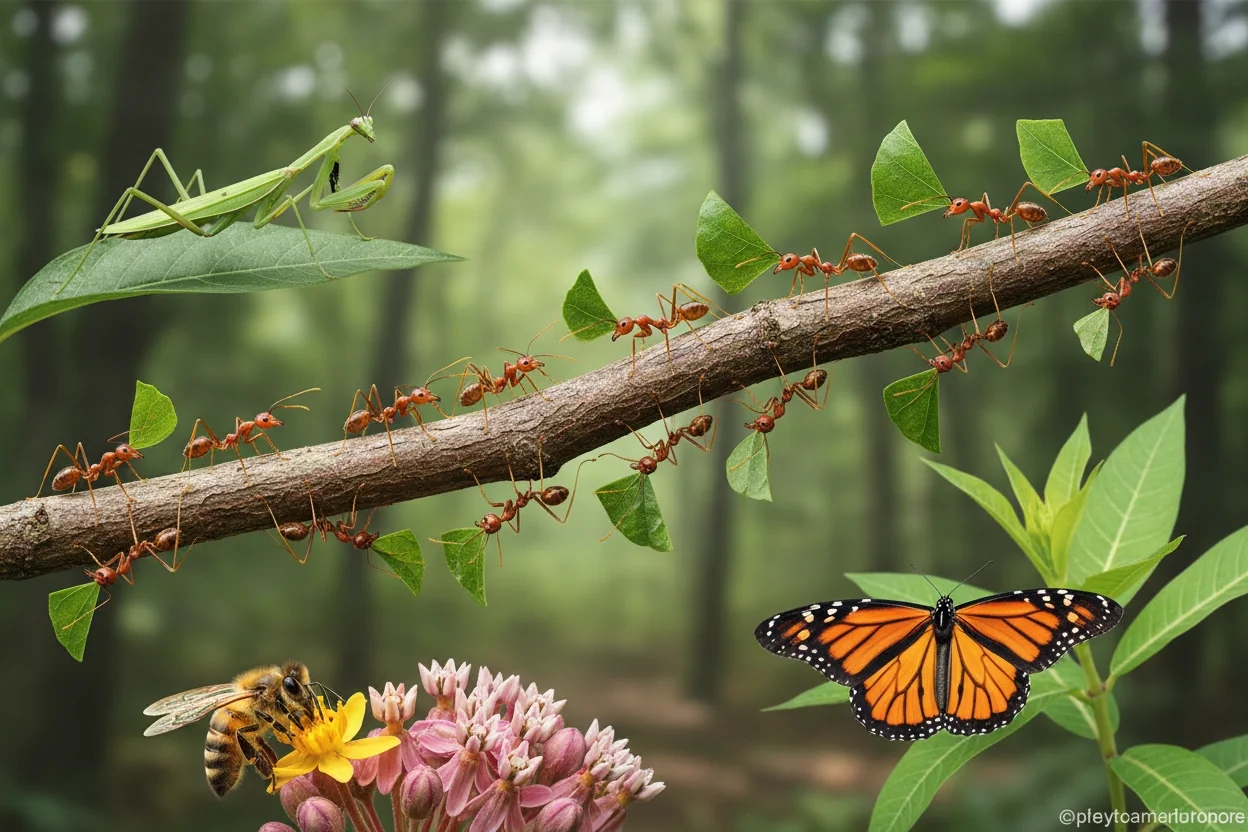 Professional image illustrating The Fundamentals of Insect Behavior