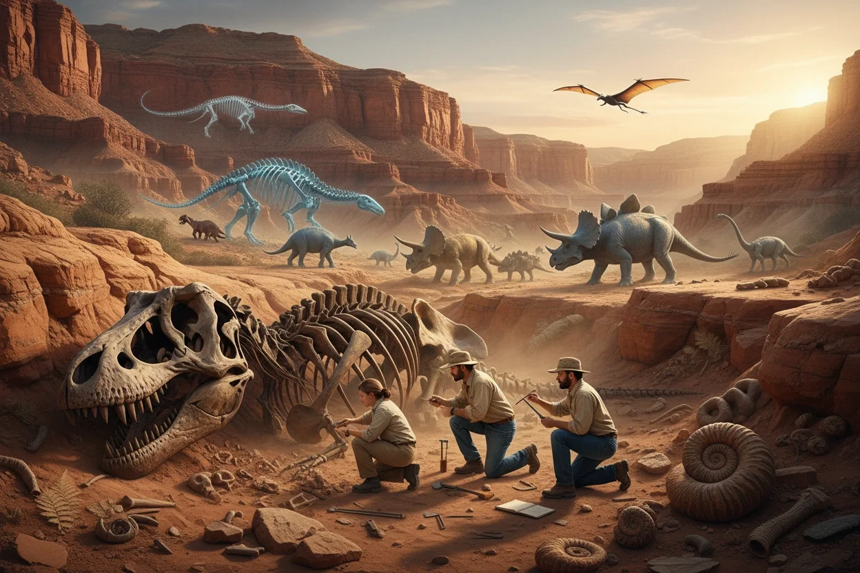 Secrets of Prehistoric Animals Revealed by Fossil Records