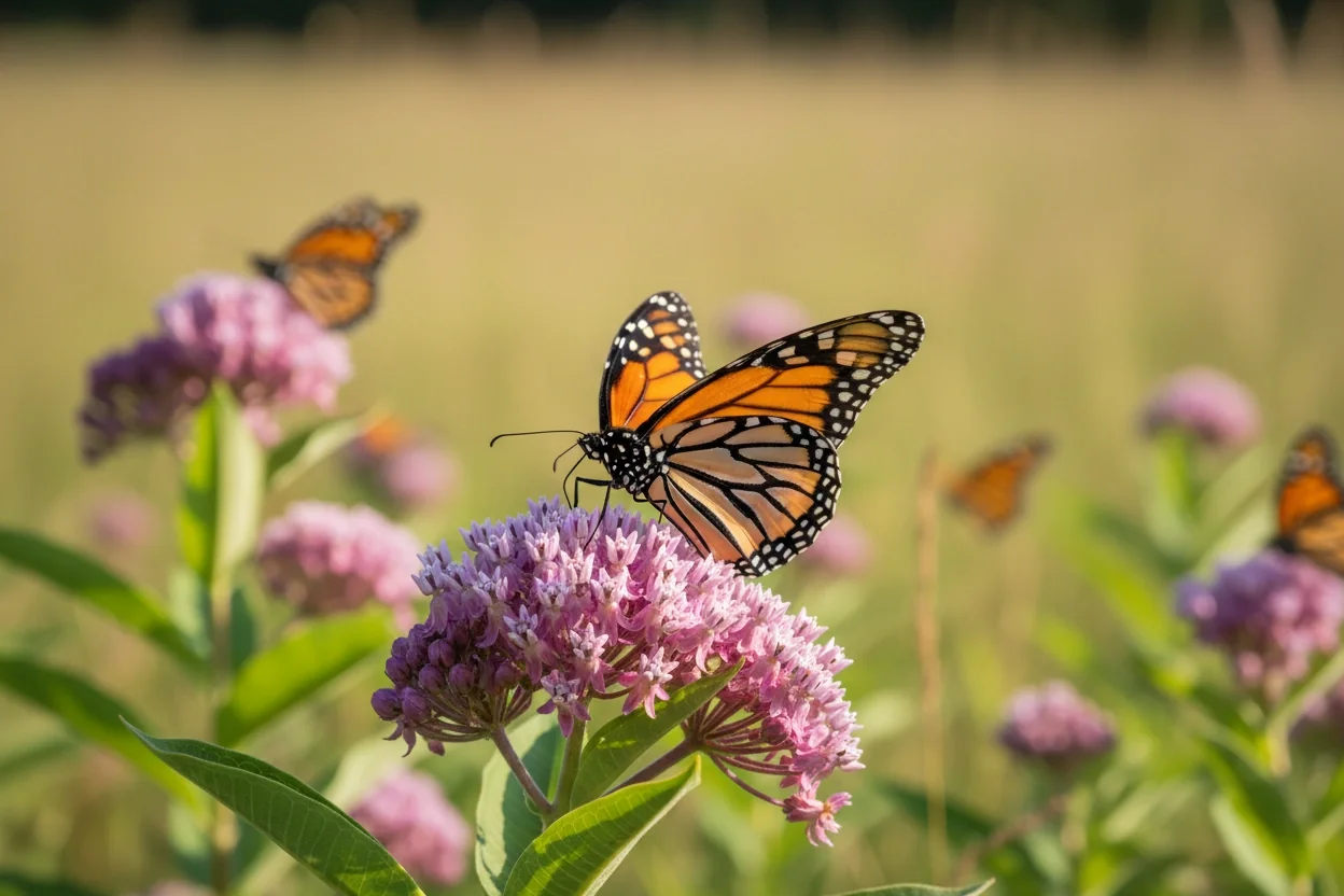 Professional image illustrating 2. The Monarch Butterfly