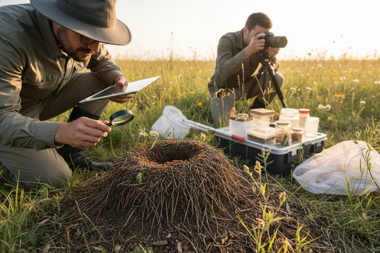 Professional image illustrating The Importance of Studying Insect Behavior