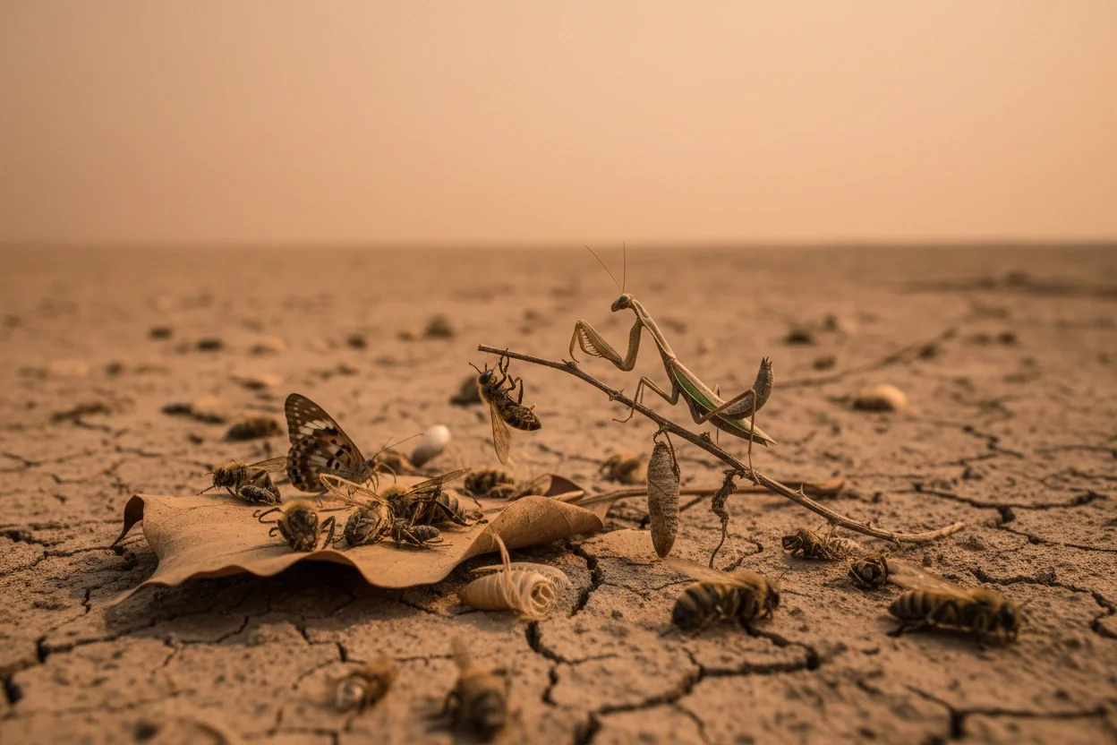 Professional image illustrating The Impact of Climate Change on Insect Populations