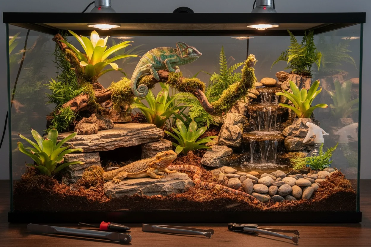 Step-by-Step Guide to Naturalistic Reptile Habitats