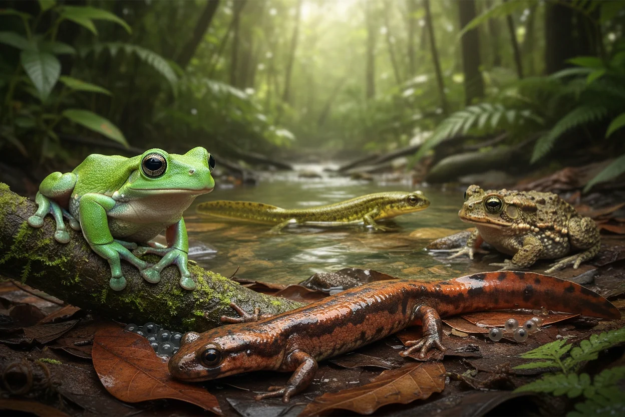 Professional image illustrating Understanding Amphibians