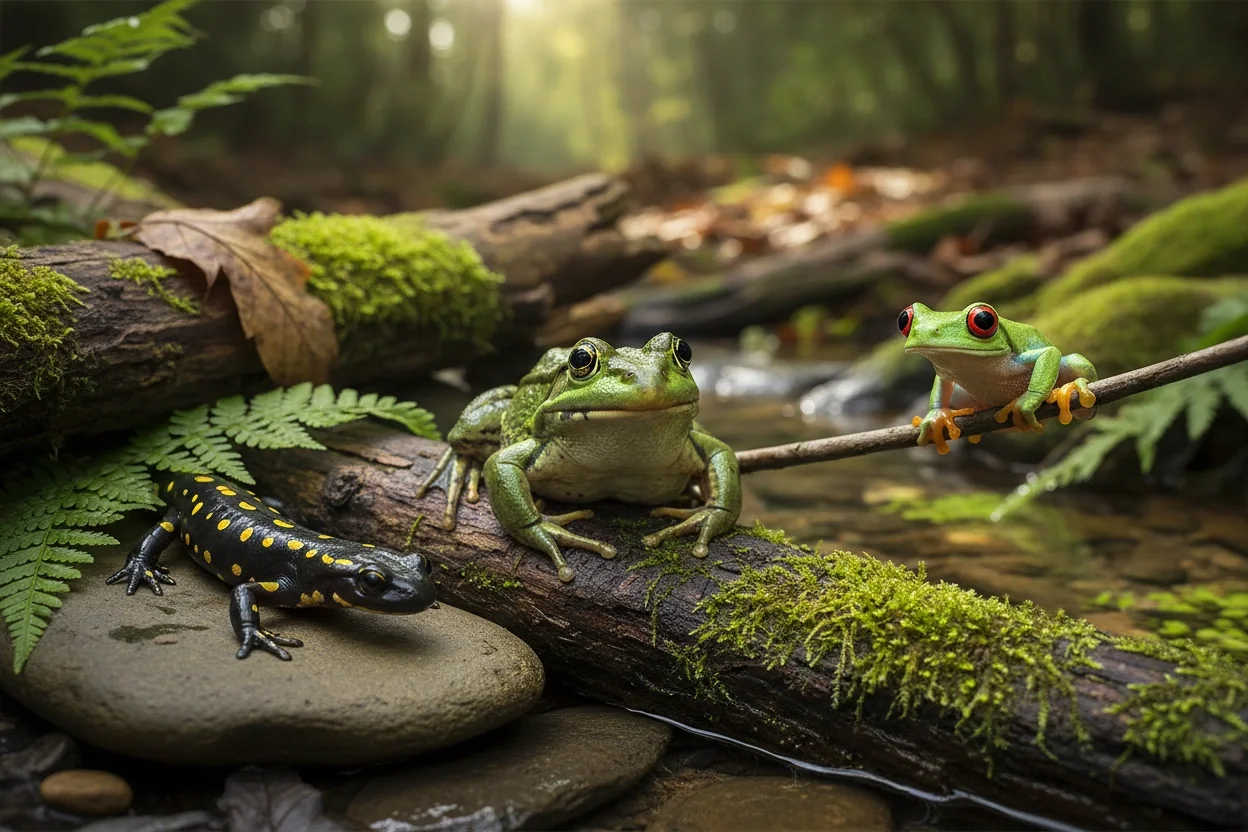 Identifying Common Amphibians in Your Local Area