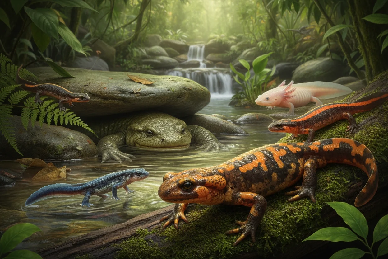 Top Salamander Types: Unique Amphibians Around the World