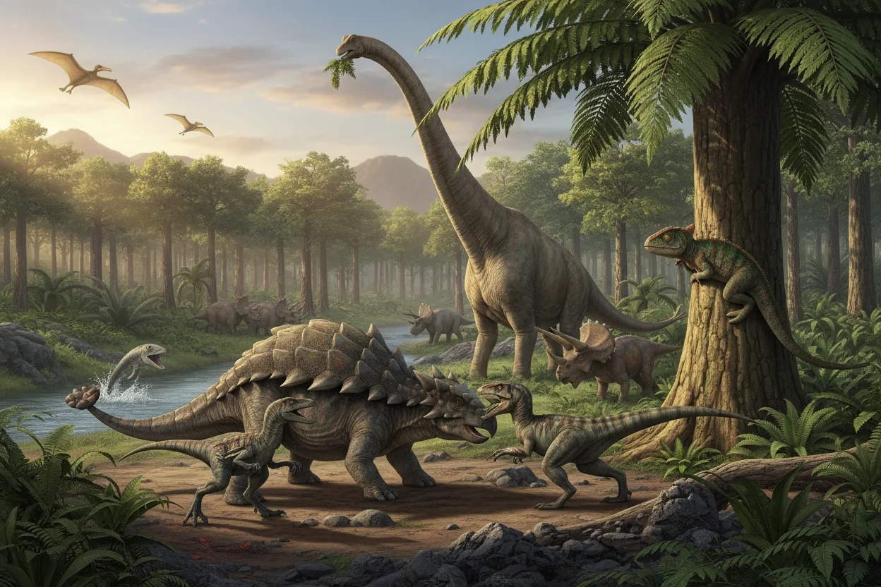 Professional image illustrating The Importance of Adaptation in Prehistoric Animals