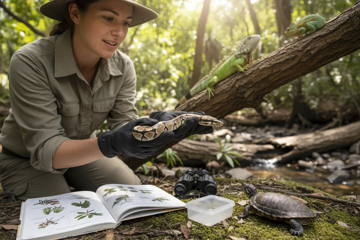 Professional image illustrating Understanding Common Reptiles for Beginners