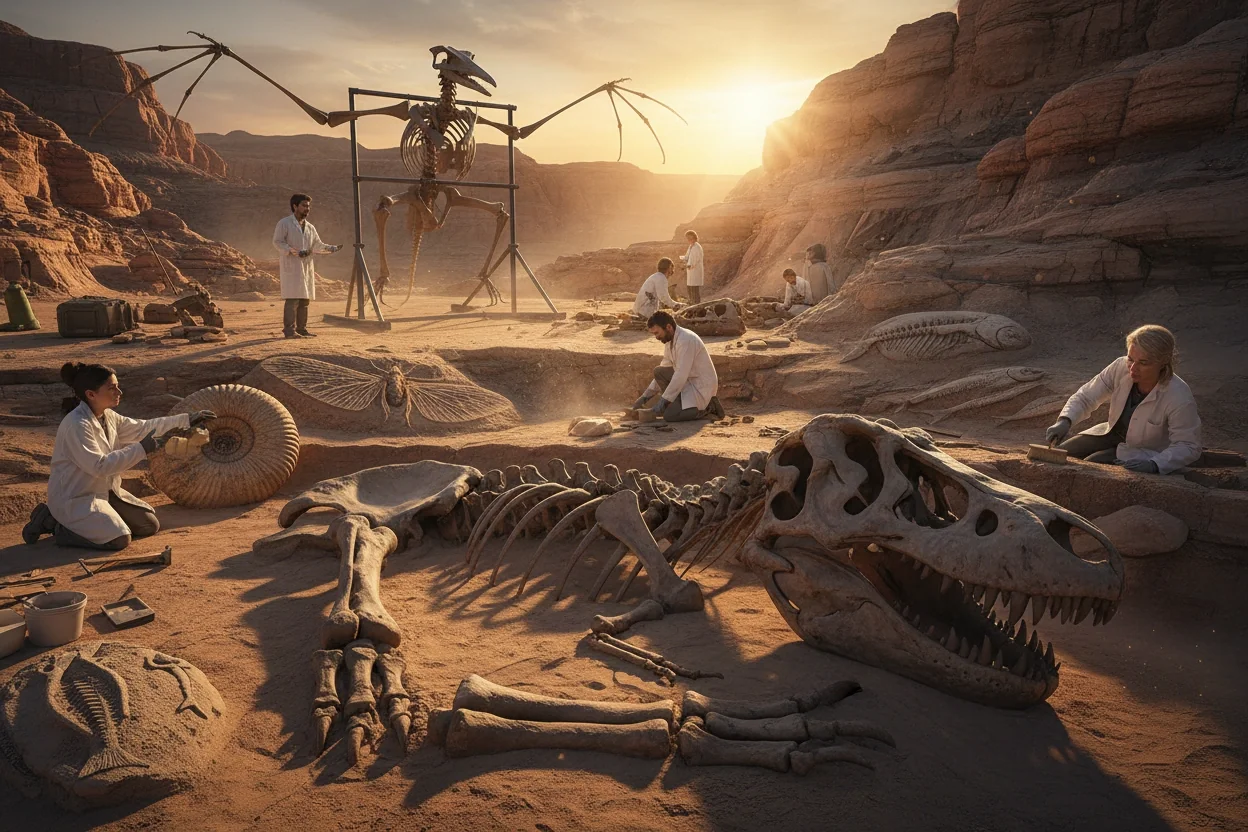 Unlocking Secrets of Prehistoric Animals Through Fossils