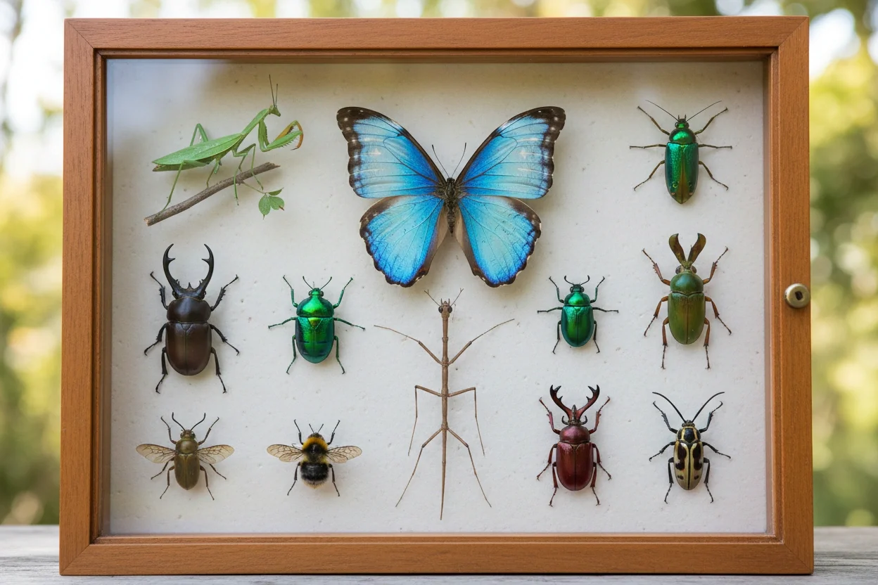 Professional image illustrating Top 10 Most Fascinating Insect Species